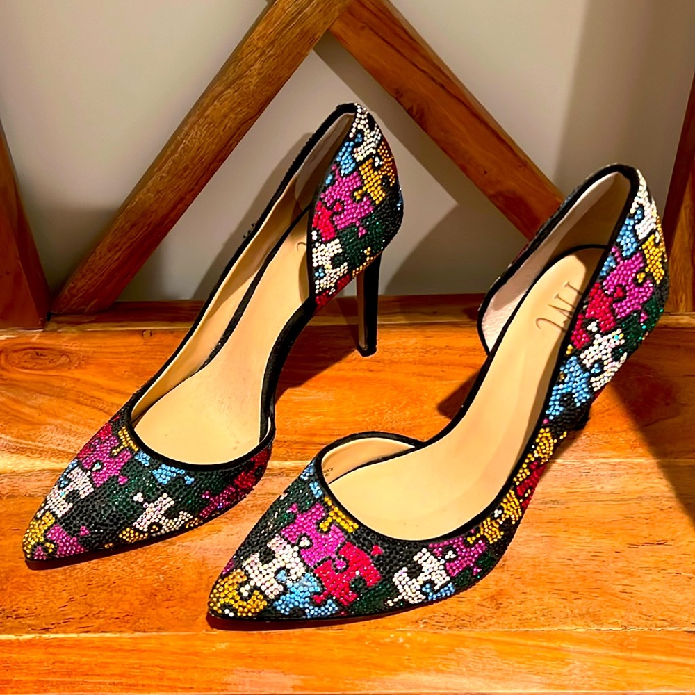 Inc International women high heels. Size 5 1/2. Used one time for a wedding.